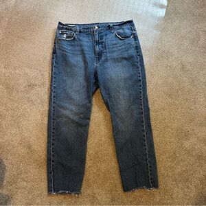 GAP Women’s Cheeky Straight Sky High Jeans